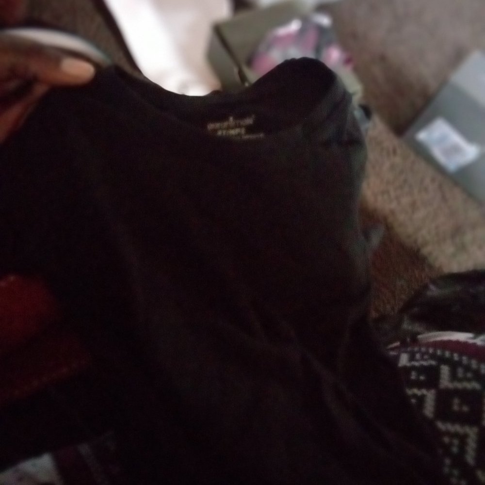 black t shirt short set